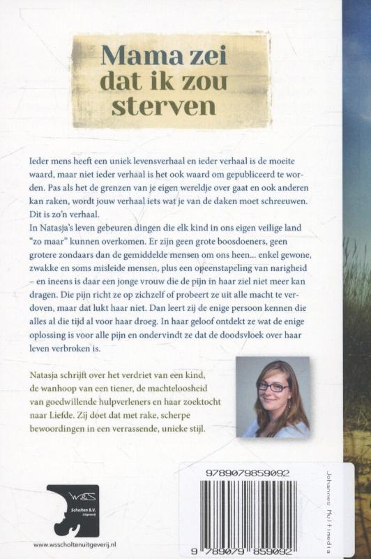 Achterkant van Mama zei dat ik zou sterven