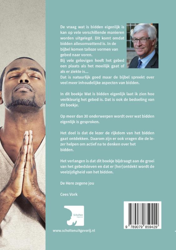 Achterkant van Wat is bidden eigenlijk?