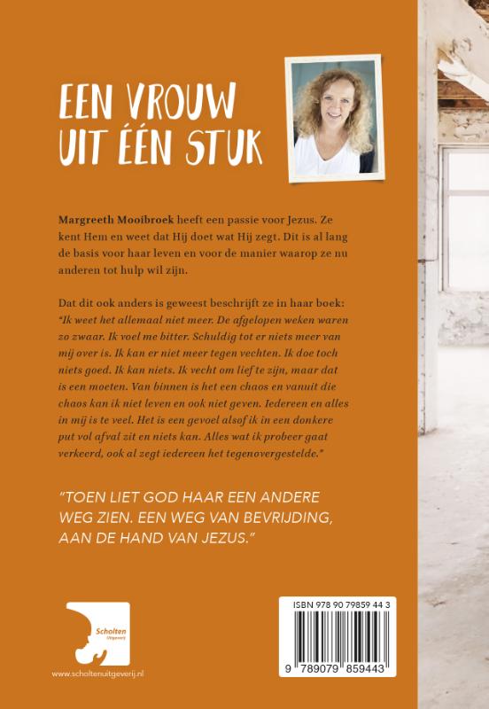 Achterkant van Een vrouw uit één stuk