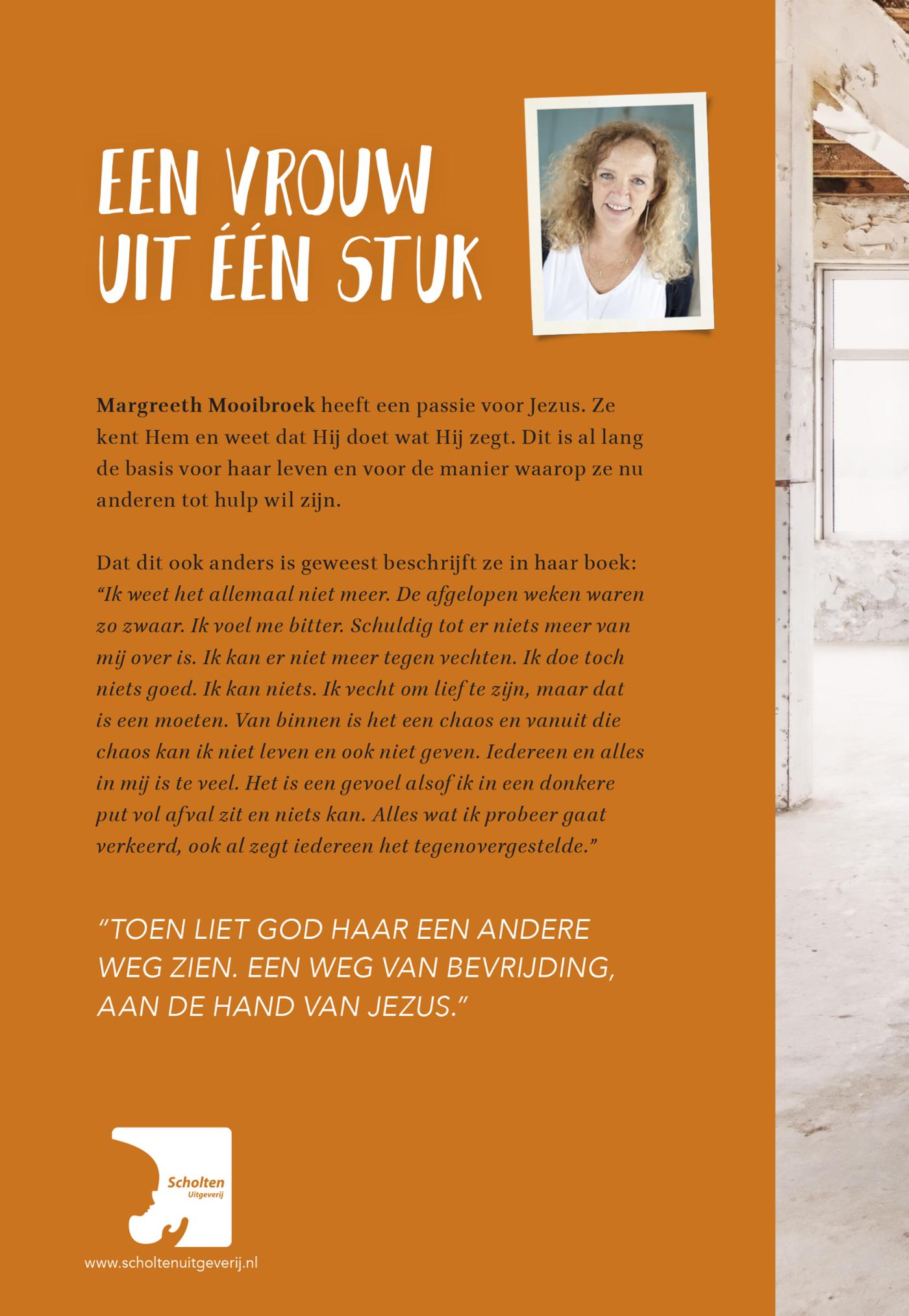 Achterkant van Een vrouw uit één stuk
