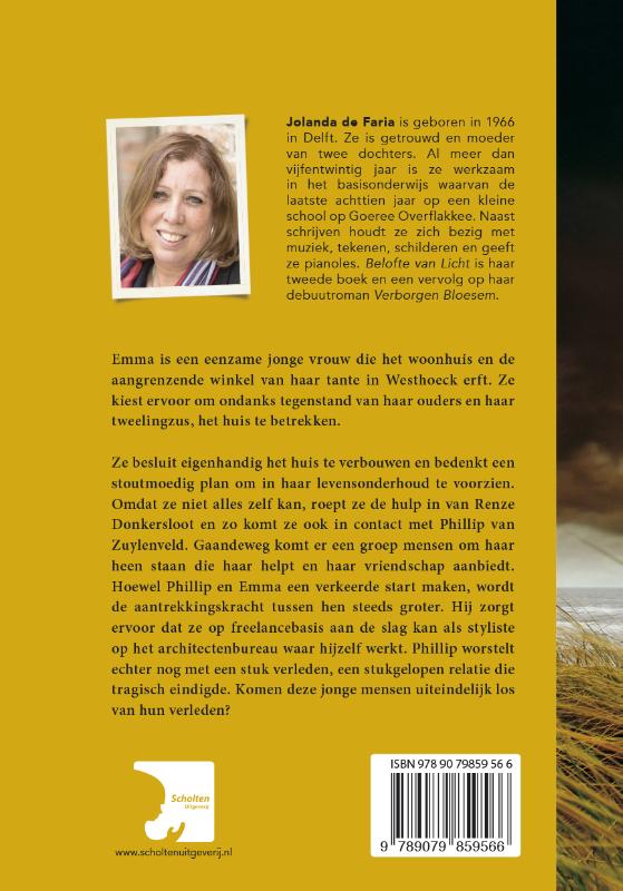 Achterkant van Belofte van Licht