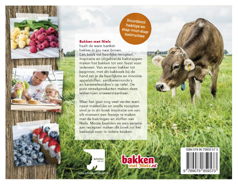 Achterkant van Bakken met Niels