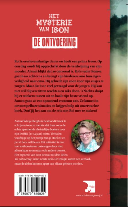 Achterkant van De ontvoering