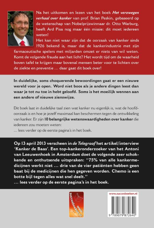 Achterkant van Wat Angelina niet wist over kanker maar wel had moeten weten