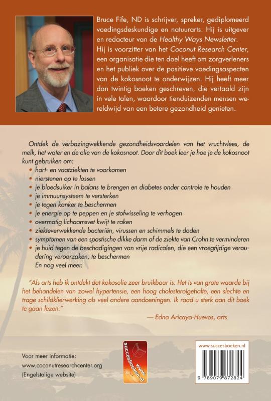 Achterkant van Kokosnoot geneest