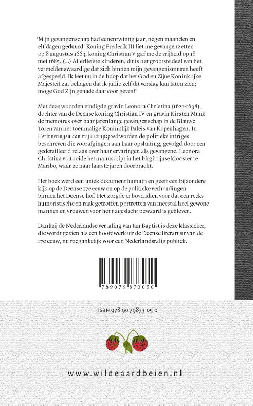 Achterkant van Klassieke aardbeien