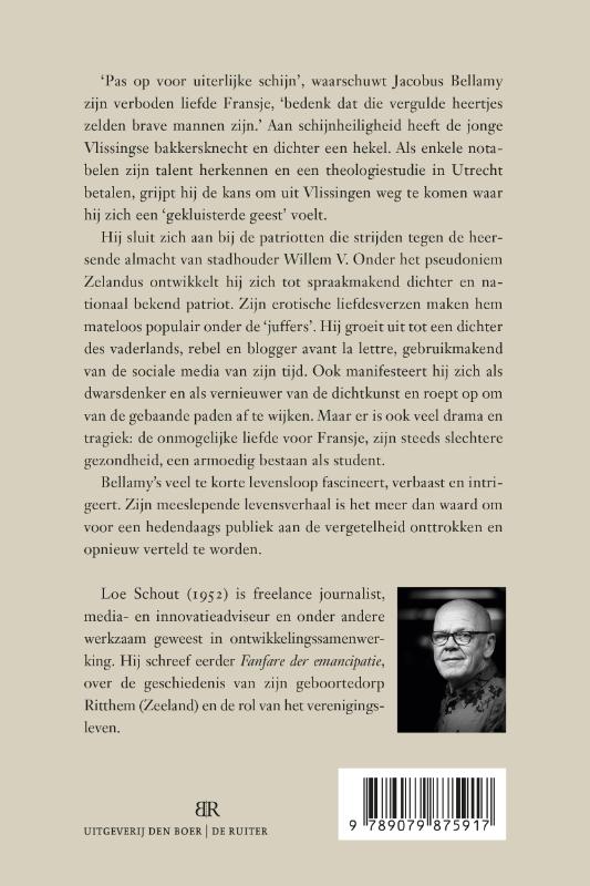 Achterkant van Jacobus Bellamy alias Zelandus