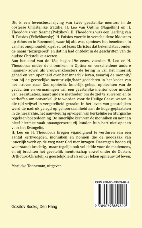 Achterkant van ‘Houd het simpel, en God zal je niet verlaten’