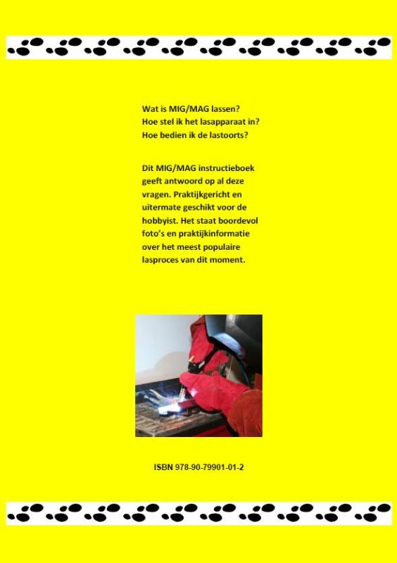 Achterkant van Stap voor Stap MIG/MAG lassen