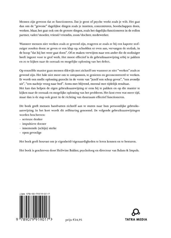 Achterkant van Jezelf besturen