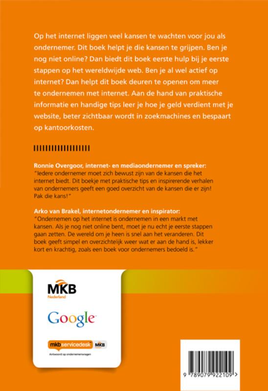 Achterkant van Eerste hulp bij online ondernemen