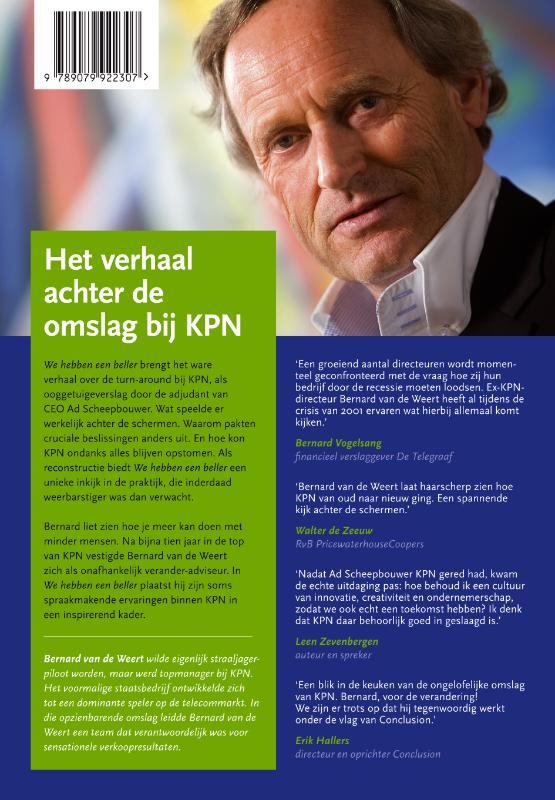 Achterkant van We Hebben Een Beller