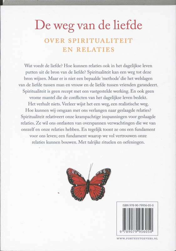 Achterkant van De weg van de liefde
