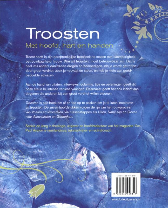 Achterkant van Troosten
