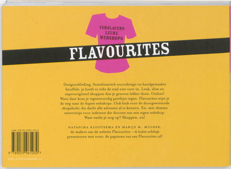 Achterkant van Flavourites