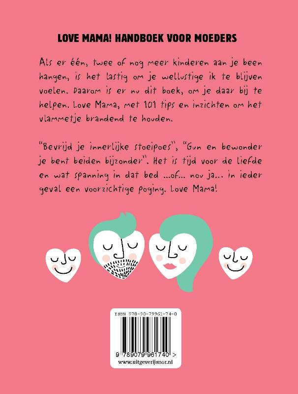 Achterkant van Love mama!