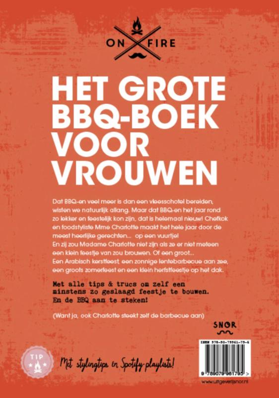 Achterkant van On fire!