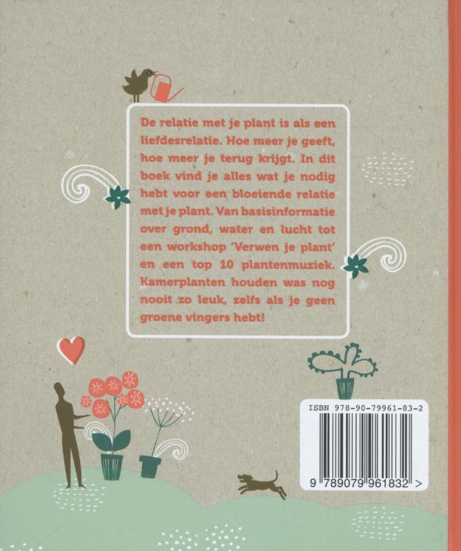 Achterkant van Ik en mijn plant
