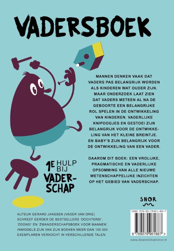 Achterkant van Het vadersboek