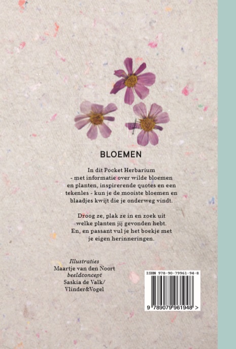 Achterkant van Pocketherbarium