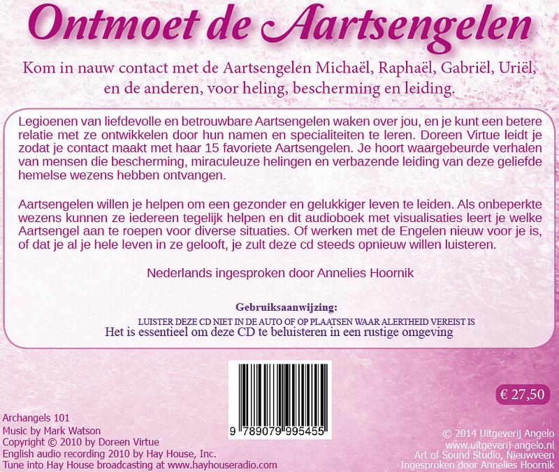 Achterkant van Ontmoet de aartsengelen