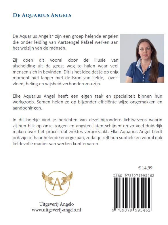 Achterkant van Berichten van de Aquarius Angels