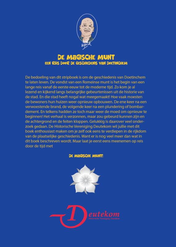 Achterkant van DE MAGISCHE MUNT