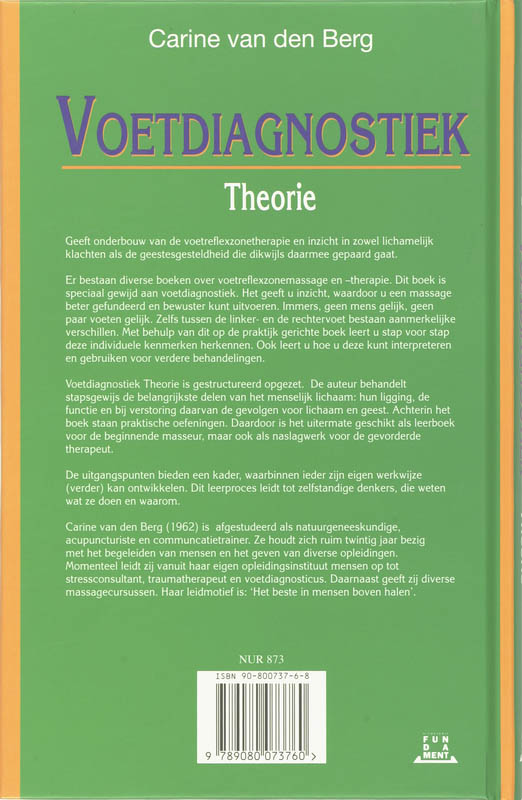 Achterkant van Theorie en praktijk