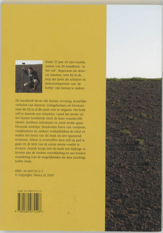 Achterkant van Handboek voor zoekers