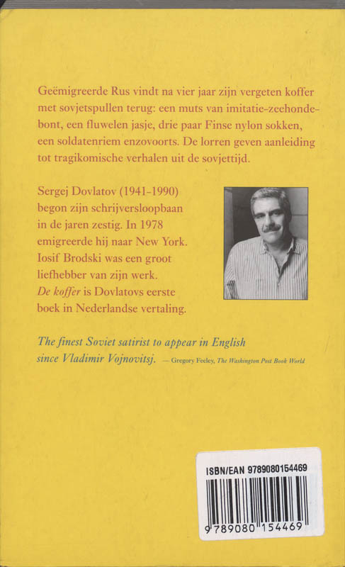 Achterkant van De koffer