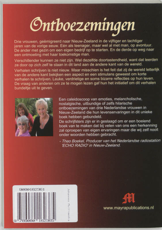 Achterkant van Ontboezemingen