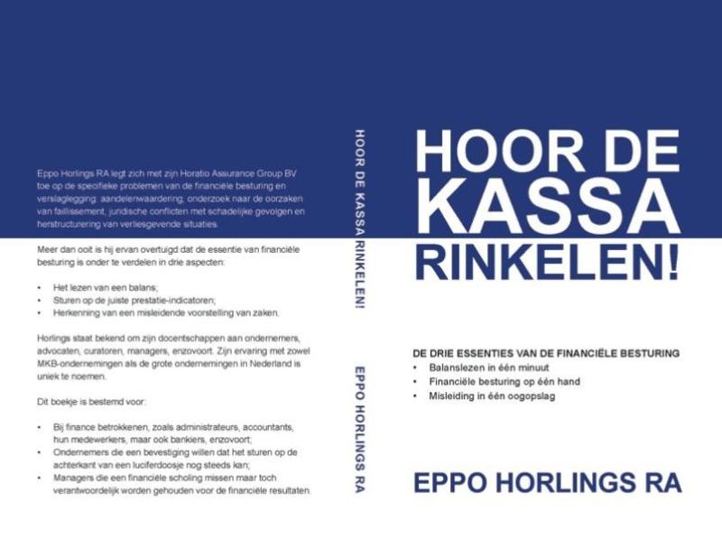 Achterkant van Hoor de kassa rinkelen!