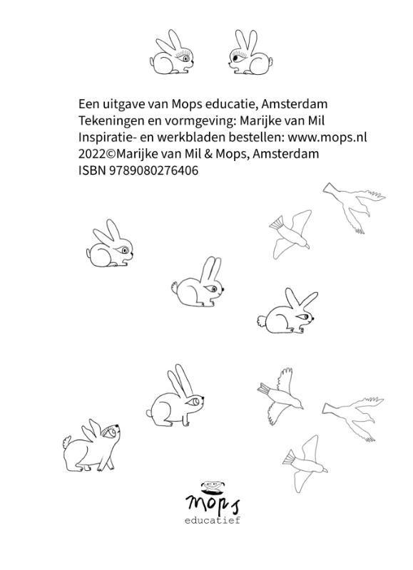 Achterkant van Konijnen
