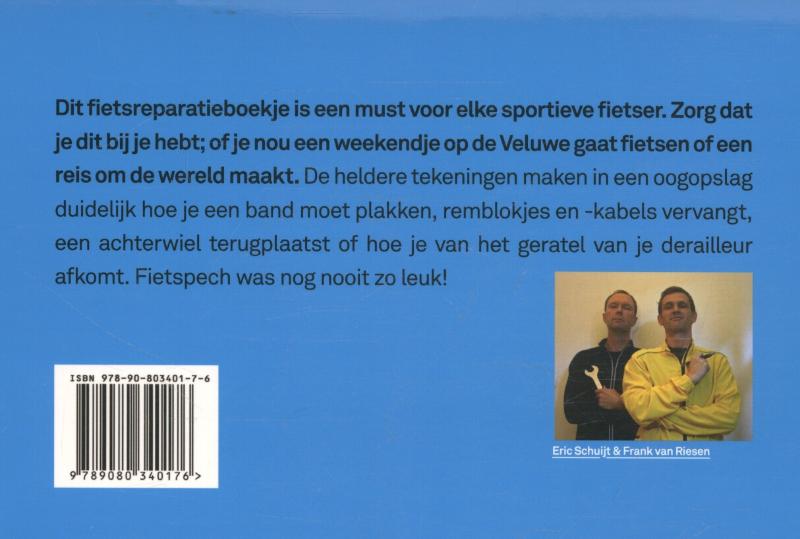 Achterkant van Fietspech