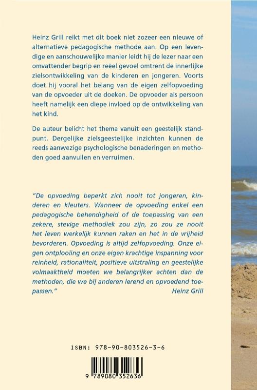 Achterkant van Opvoeding en zelfopvoeding