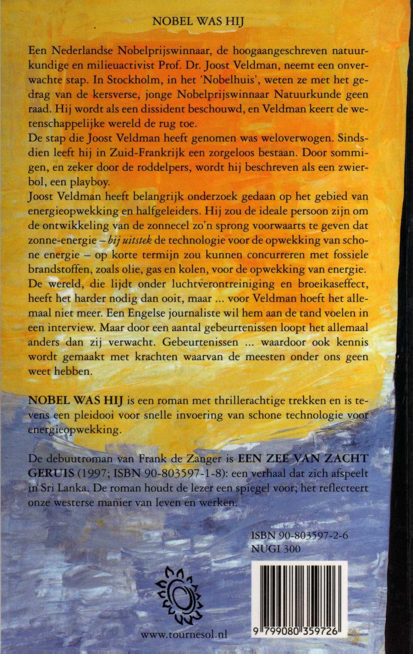 Achterkant van Nobel was hij