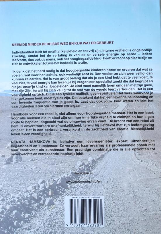 Achterkant van Handboek voor een rebel