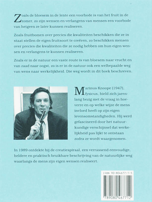 Achterkant van De creatiespiraal
