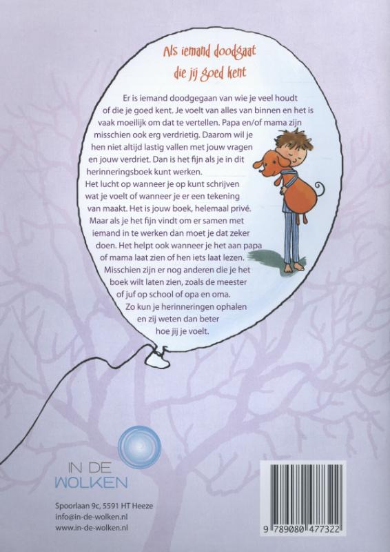 Achterkant van Ik zal je nooit vergeten