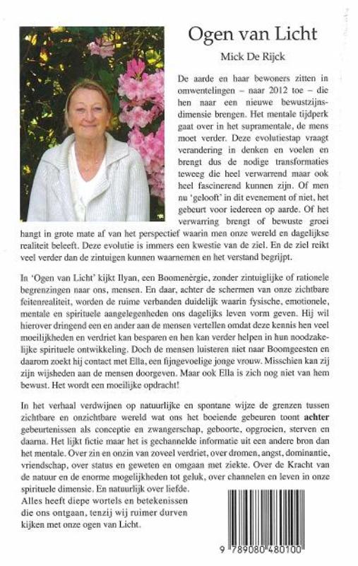 Achterkant van Ogen van Licht