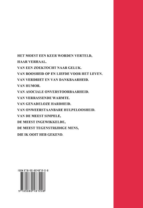 Achterkant van Tante Lobelia