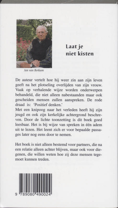 Achterkant van Laat je niet kisten
