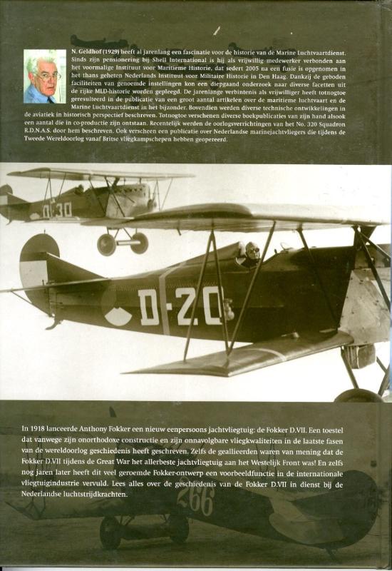 Achterkant van De Fokker D.VII