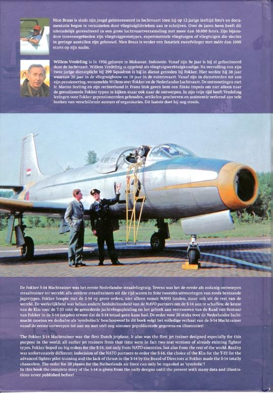 Achterkant van Fokker S14