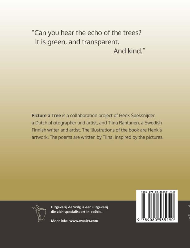 Achterkant van Picture a Tree