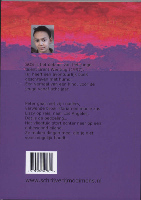 Achterkant van SOS