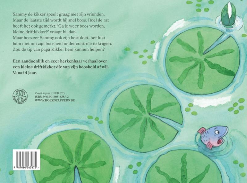 Achterkant van Kleine driftkikker