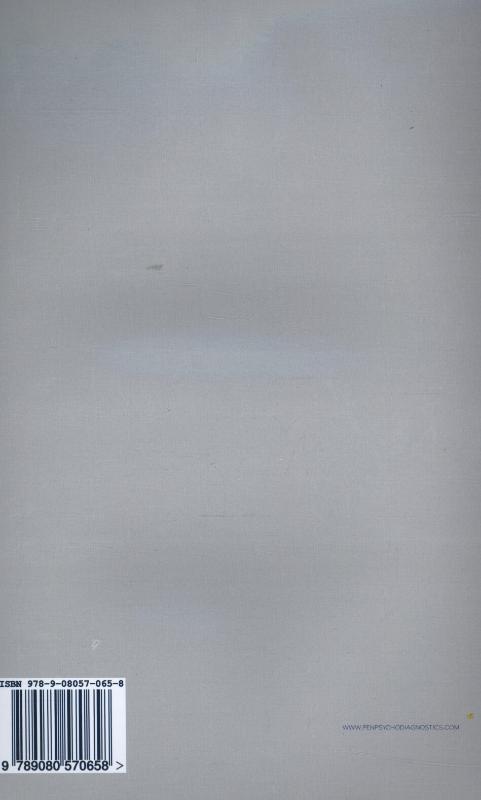 Achterkant van MMPI-2-RF
