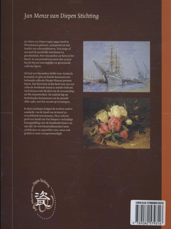 Achterkant van Jan Menze van Diepenstichting