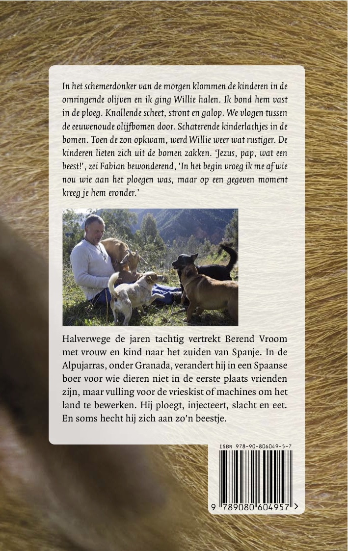 Achterkant van Fadoek, Willie, Bep en andere dierenverhalen uit Andalusië